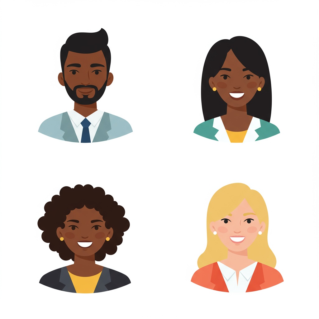 Illustration Collection -Business people (1)-