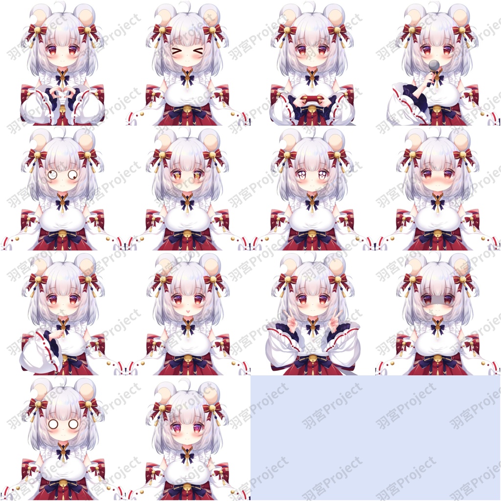 【汎用モデル】ムースver.2【VTS対応】【live2Dモデル】