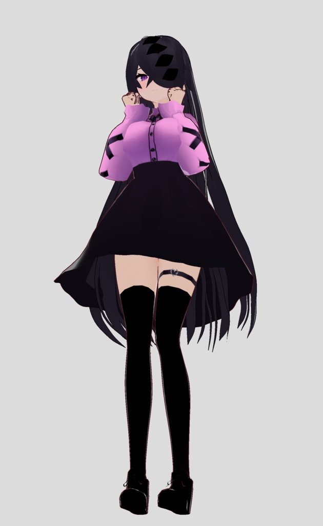 【VRoid用】地雷系テクスチャ