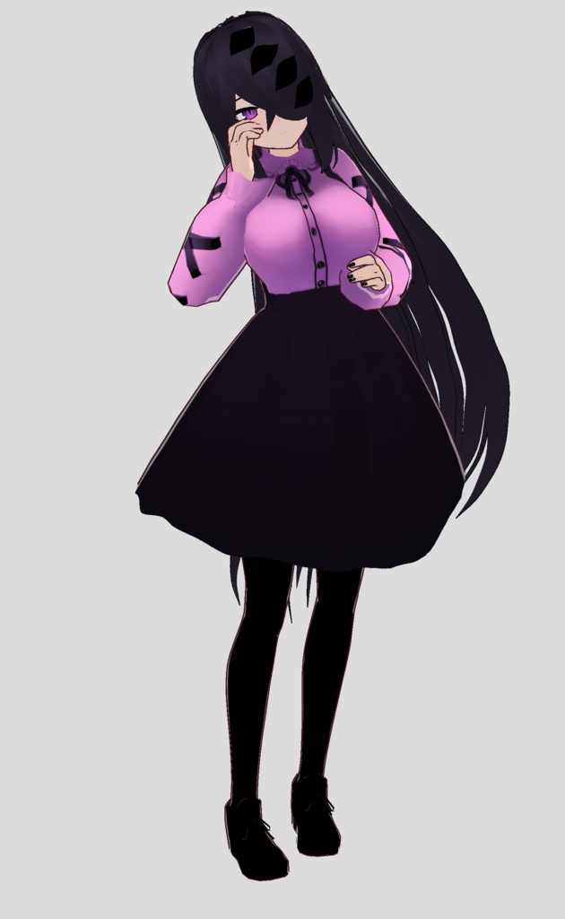 【VRoid用】地雷系テクスチャ