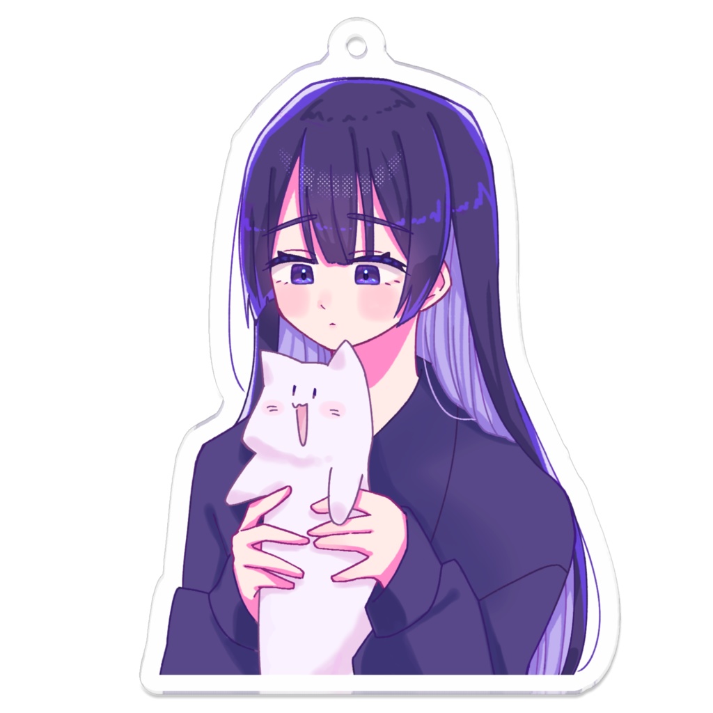 のちぬちゃんとねこアクキー