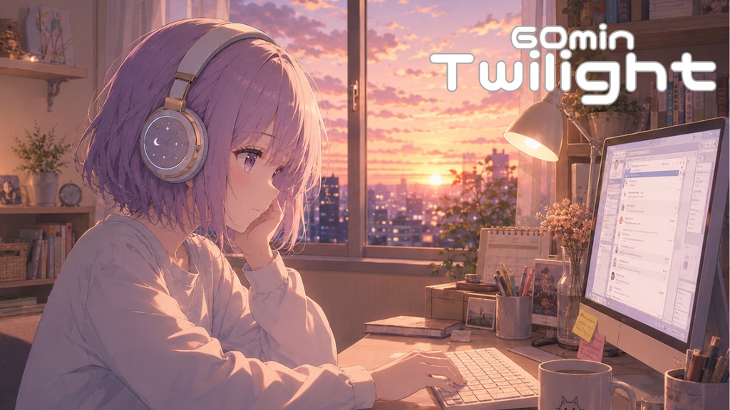 【フリーBGM】Twilight｜夕暮れに溶けるチルポップ ✨（リラックス / 配信 / 作業用）