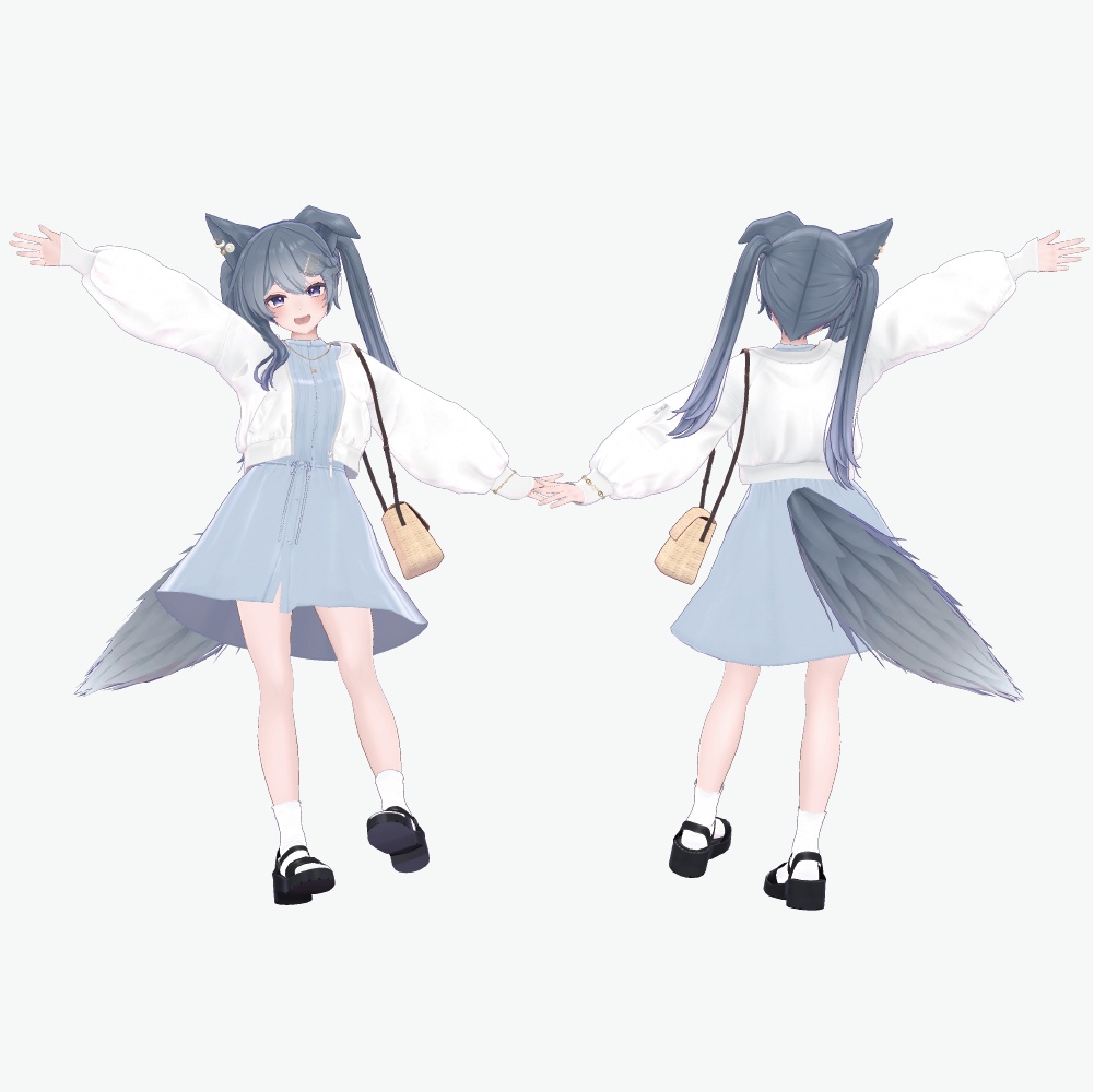 【VRC対応衣装】5アバター対応 RAGEBLUE「 MA-1ブルゾン」