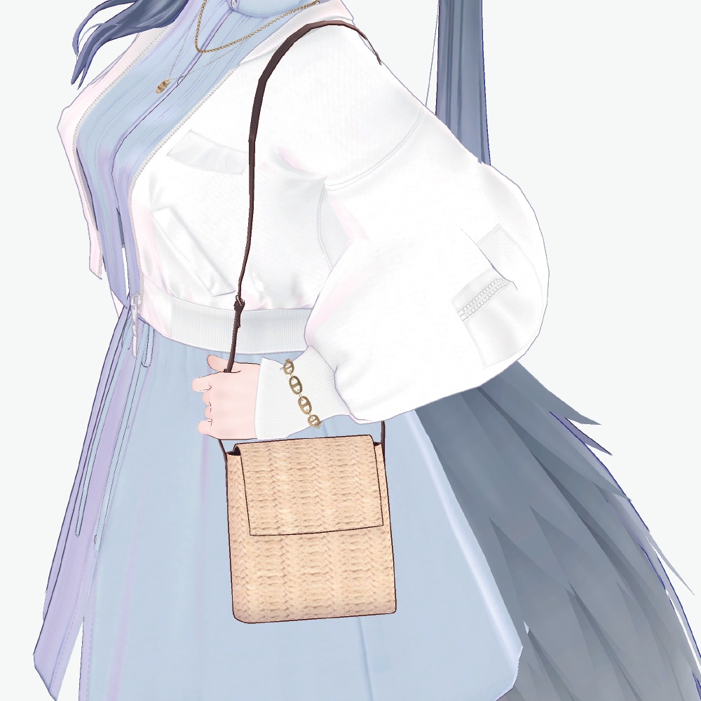 【VRC対応衣装】5アバター対応フルコーデ RAGEBLUE「ワンピース/MA-1/服飾小物」