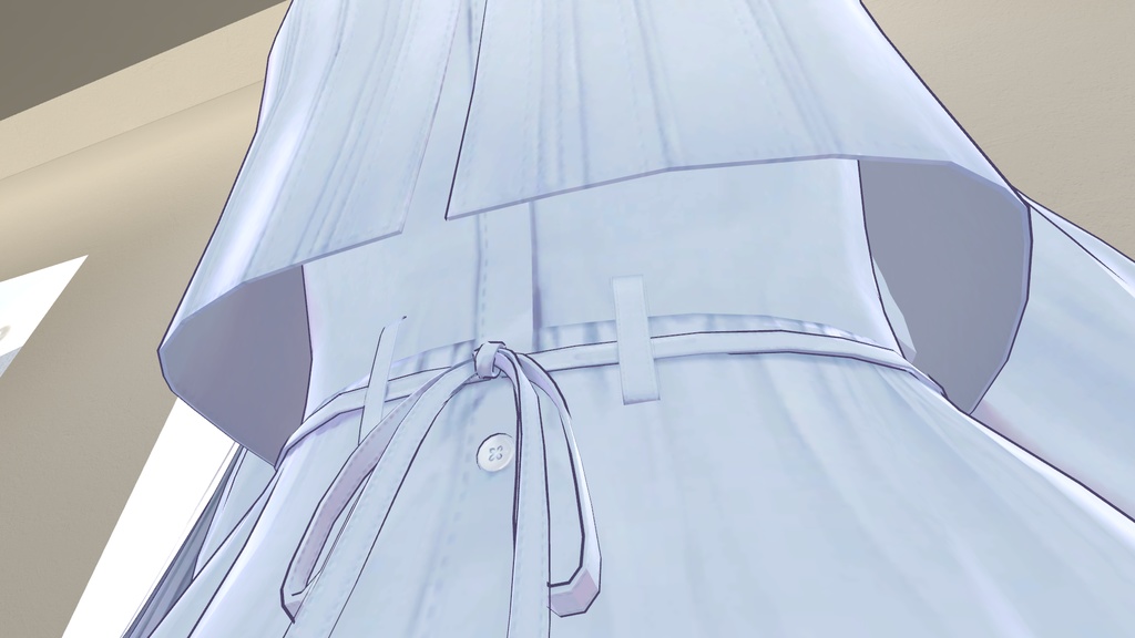 【VRC対応衣装】5アバター対応 RAGEBLUE「ワンピース/サンダル/靴下」SET