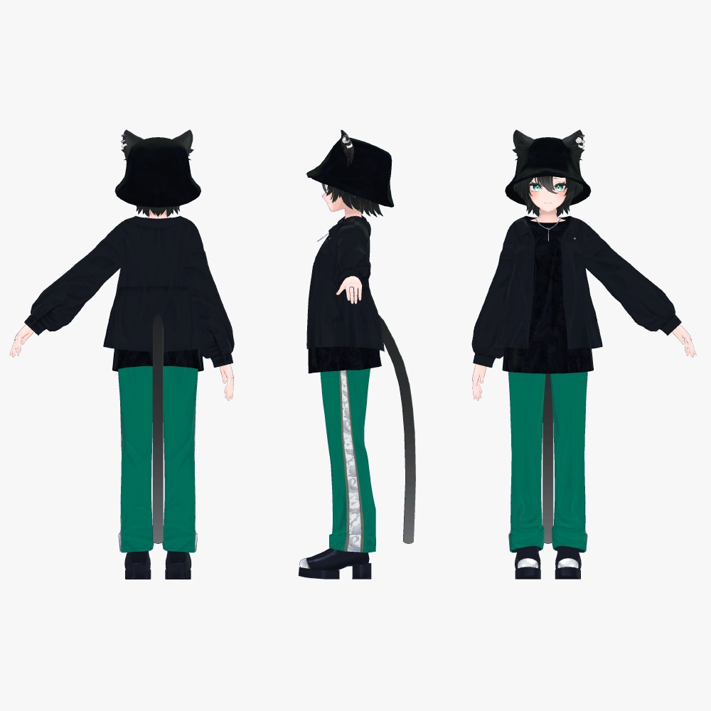 【VRC対応3Dアバター】一色 晴(いっしきひより)