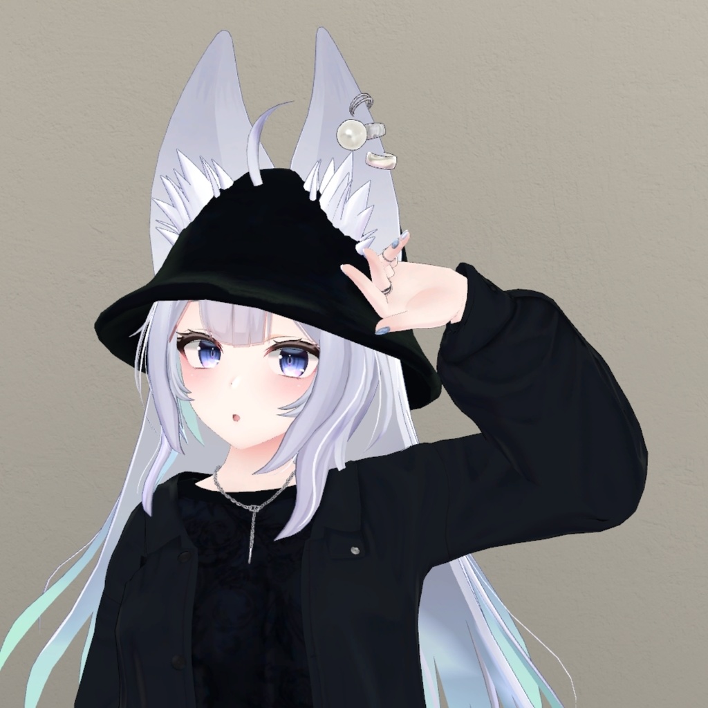 【VRC対応衣装】6アバター対応フルコーデHARE「アウター/スウェット/パンツ/服飾小物」