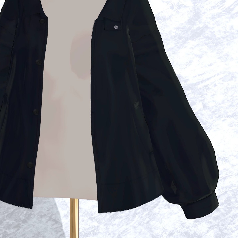 【VRC対応衣装】6アバター対応フルコーデHARE「アウター/スウェット/パンツ/服飾小物」