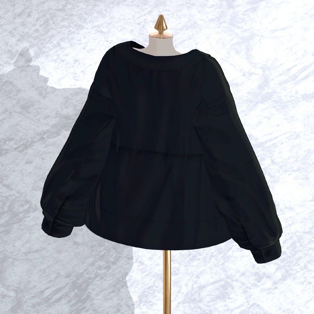 【VRC対応衣装】6アバター対応フルコーデHARE「アウター/スウェット/パンツ/服飾小物」