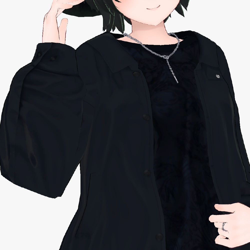 【VRC対応衣装】6アバター対応フルコーデHARE「アウター/スウェット/パンツ/服飾小物」