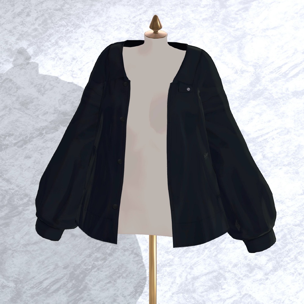 【VRC対応衣装】6アバター対応フルコーデHARE「アウター/スウェット/パンツ/服飾小物」