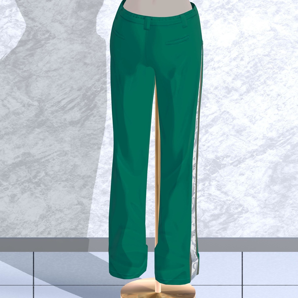 【VRC対応衣装】6アバター対応フルコーデHARE「アウター/スウェット/パンツ/服飾小物」