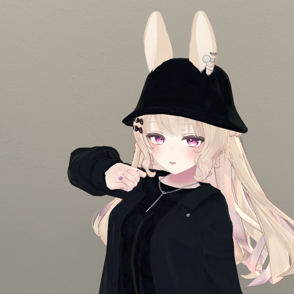 【VRC対応衣装】6アバター対応フルコーデHARE「アウター/スウェット/パンツ/服飾小物」