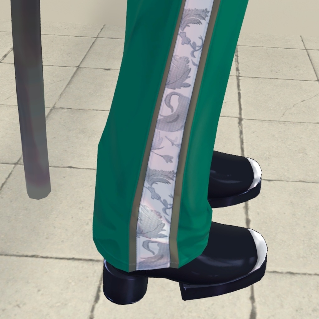 【VRC対応衣装】6アバター対応フルコーデHARE「アウター/スウェット/パンツ/服飾小物」