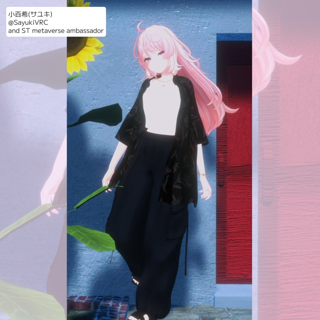 and ST RAGEBLUE「Flower shirt co-ord」