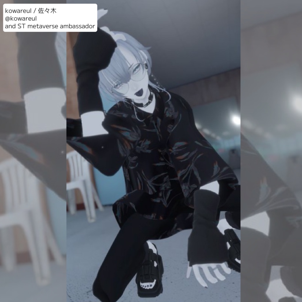 and ST RAGEBLUE「Flower shirt co-ord」