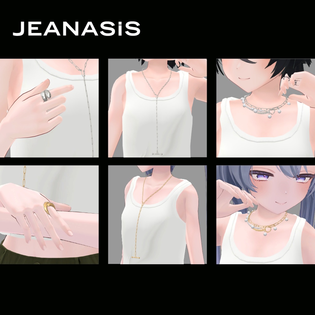 and ST JEANASIS 「Accessory_set」