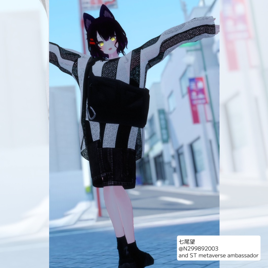 and ST JEANASIS 「mesh pullover co-ord」