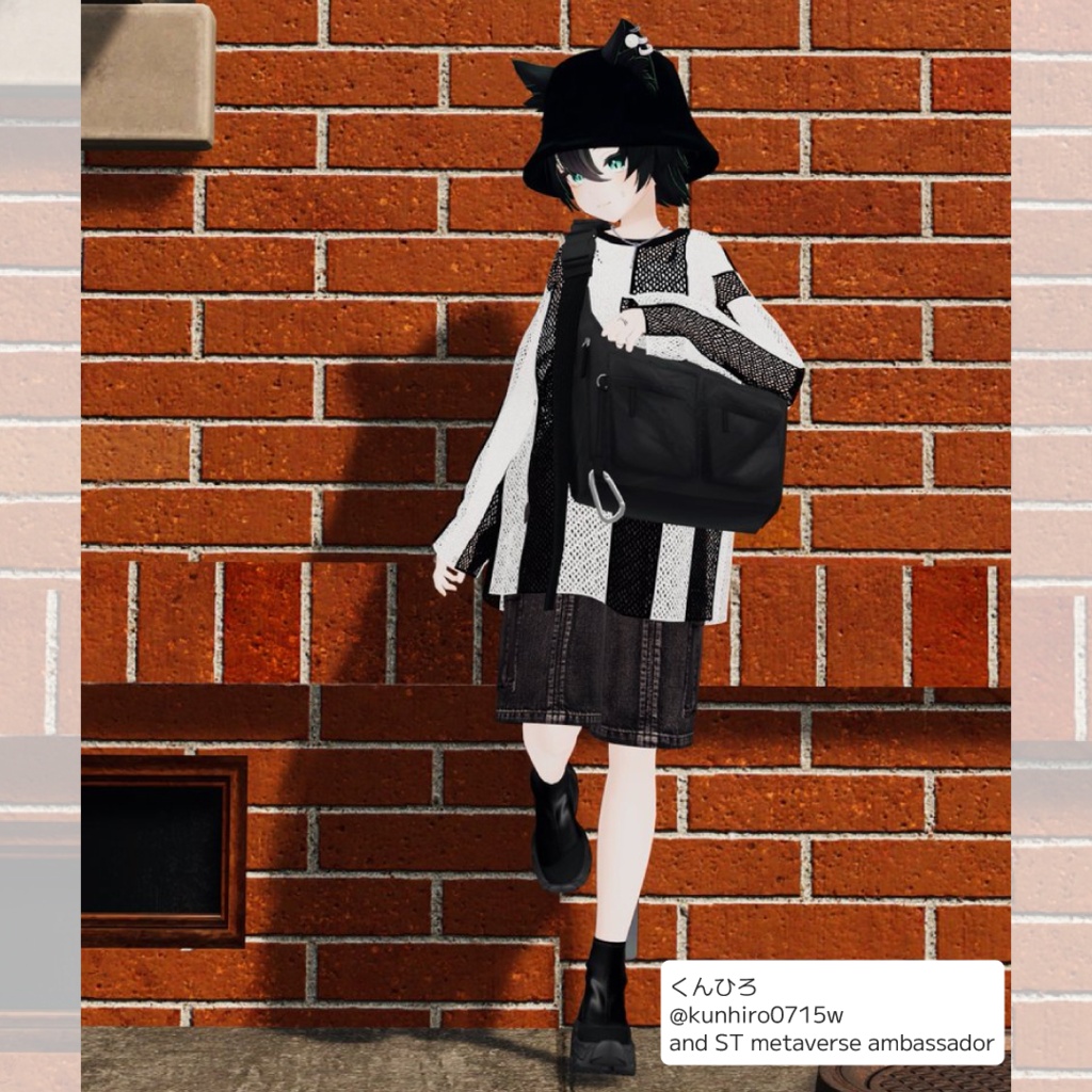 and ST JEANASIS 「mesh pullover co-ord」