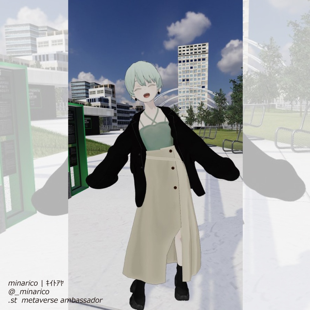 and ST Anui 「Gender Free co-ord」