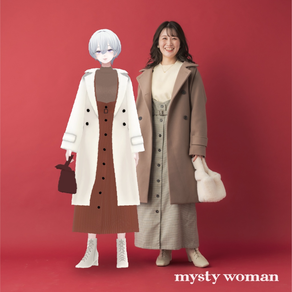 and ST 冬の甘めデートコーデ