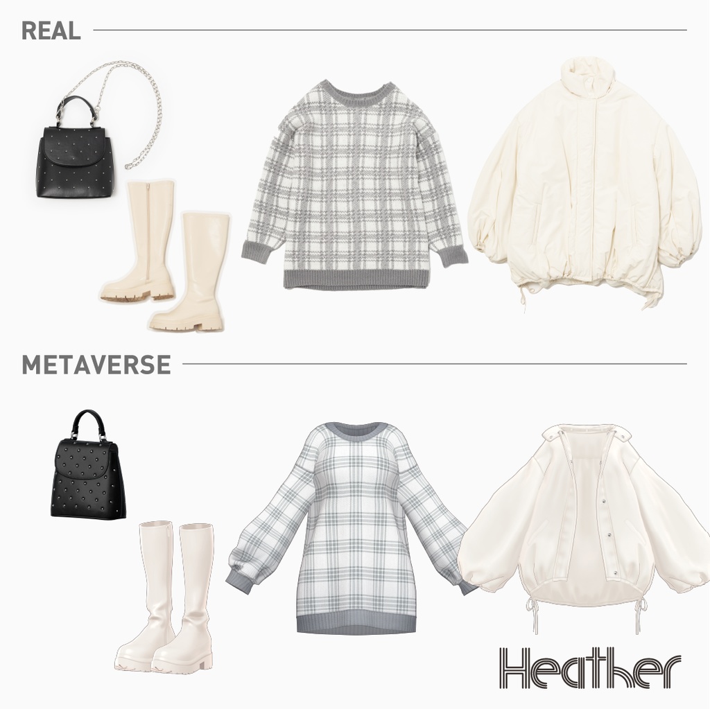 and ST 冬の甘めデートコーデ