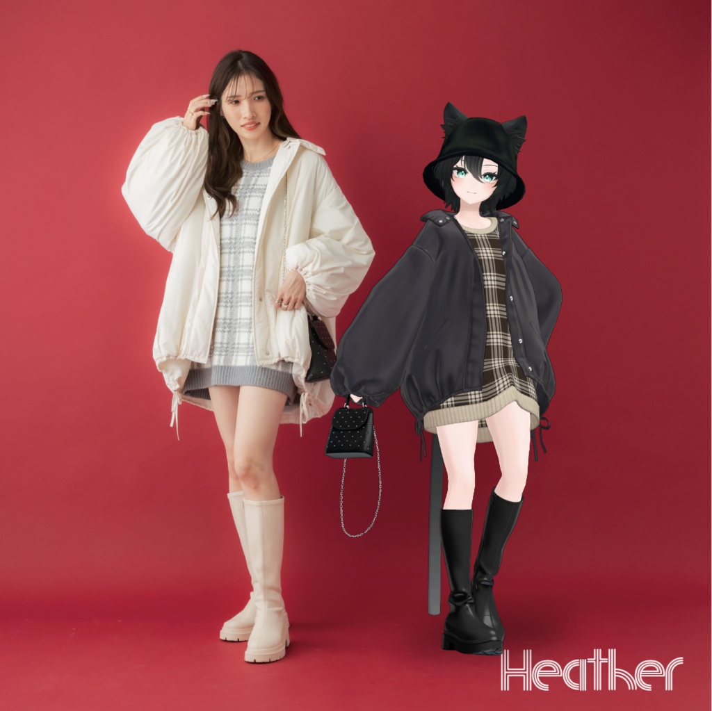 and ST 冬の甘めデートコーデ