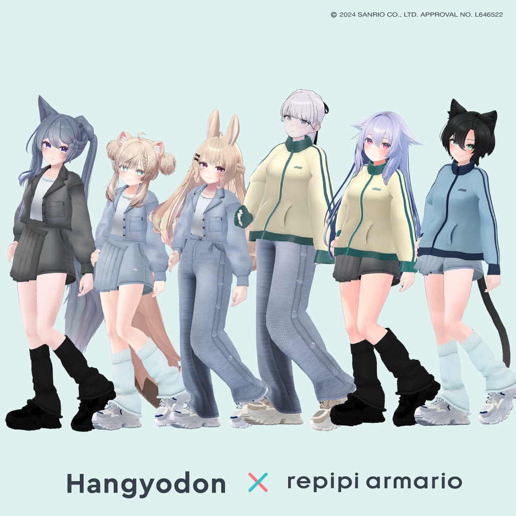 【第1弾】アンドエスティ×サンリオキャラクターコラボ