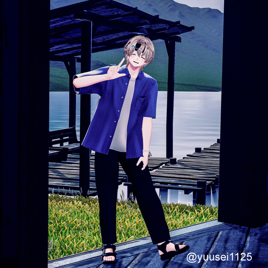 and ST GLOBAL WORK『夏の羽織り2スタイルコーデ』フルSET