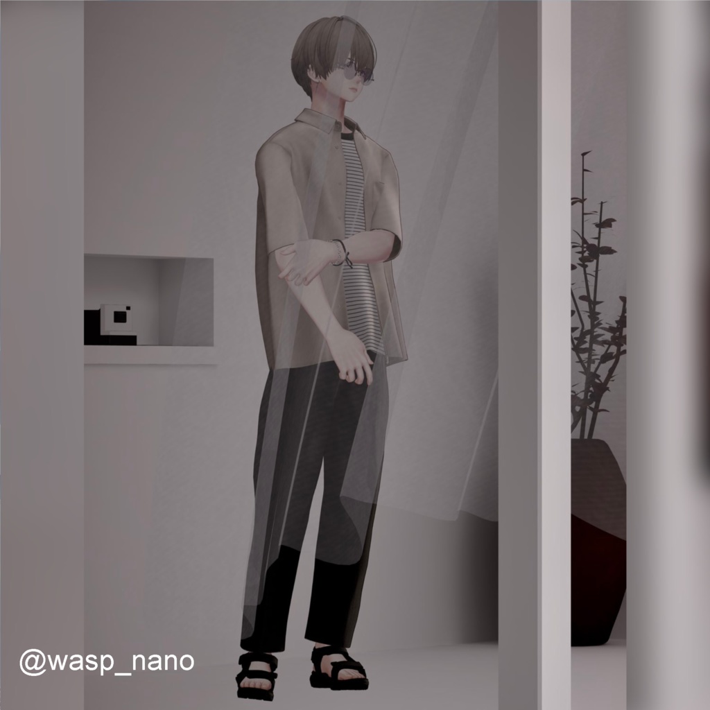 and ST GLOBAL WORK『夏の羽織り2スタイルコーデ』フルSET