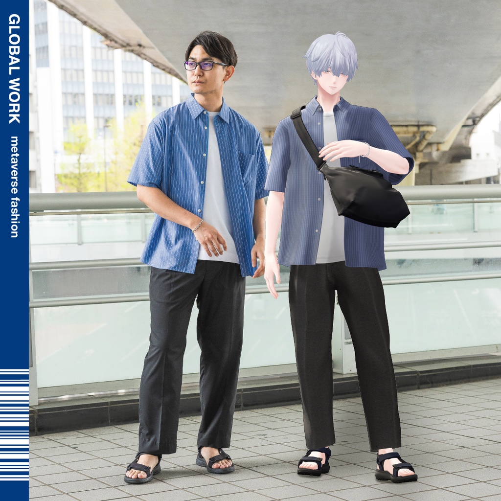 and ST GLOBAL WORK『夏の羽織り2スタイルコーデ』フルSET