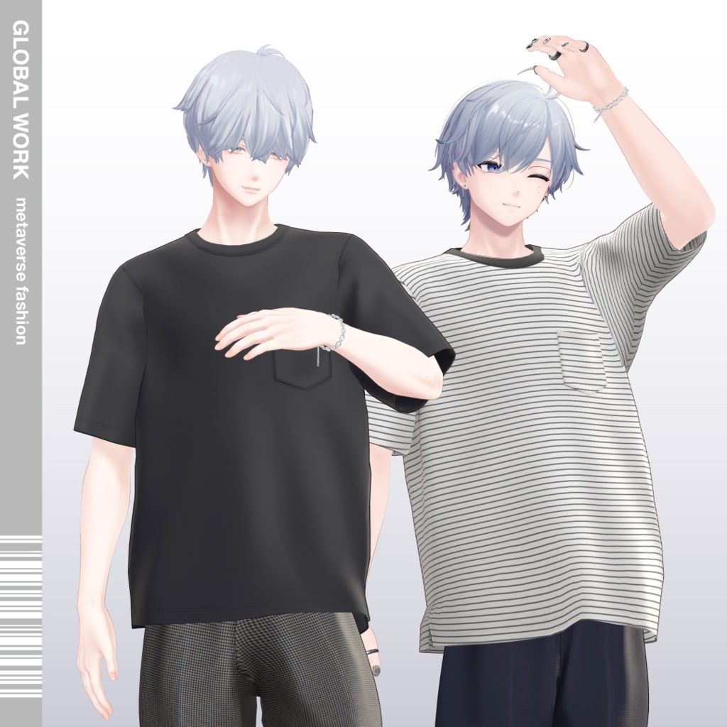 and ST GLOBAL WORK『夏の羽織り2スタイルコーデ』フルSET