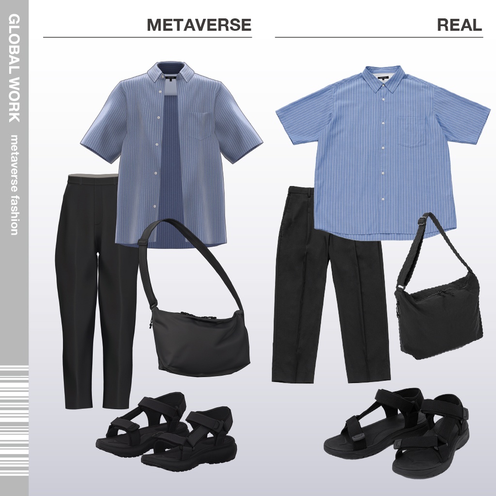 and ST GLOBAL WORK『夏の羽織り2スタイルコーデ』フルSET