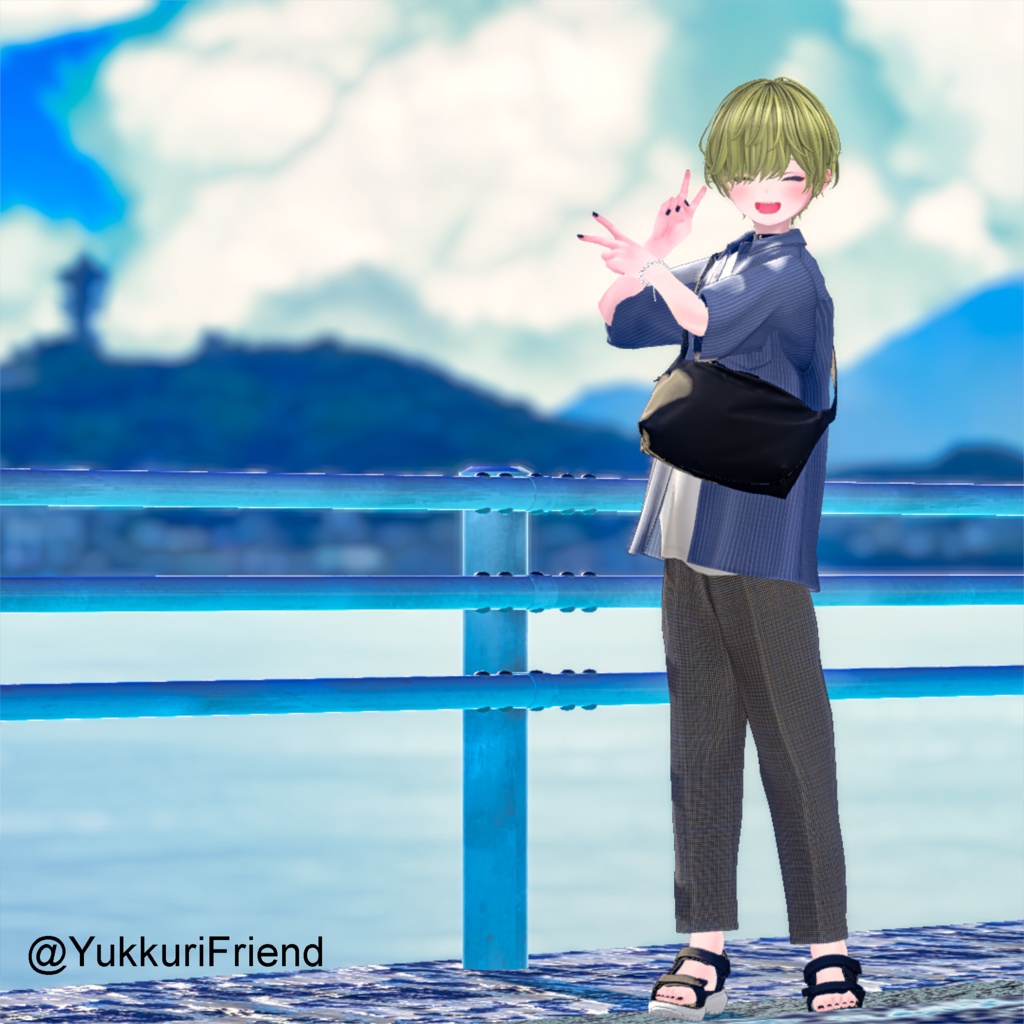 and ST GLOBAL WORK『夏の羽織り2スタイルコーデ』フルSET