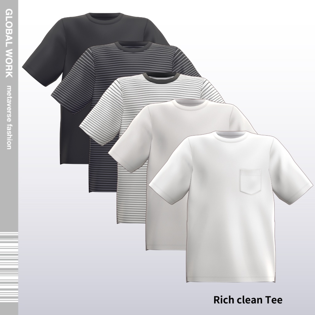 and ST GLOBAL WORK『夏の羽織り2スタイルコーデ』フルSET