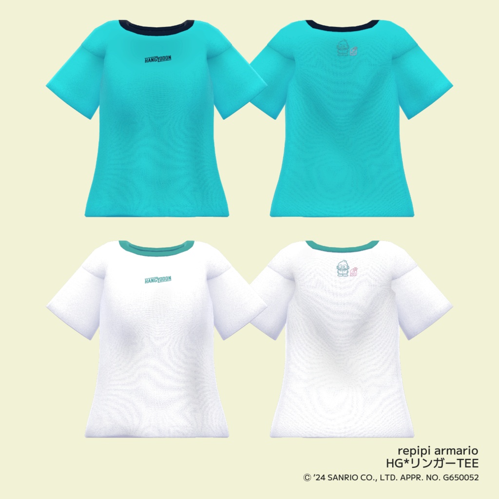 【第2弾】アンドエスティ×サンリオキャラクターコラボ