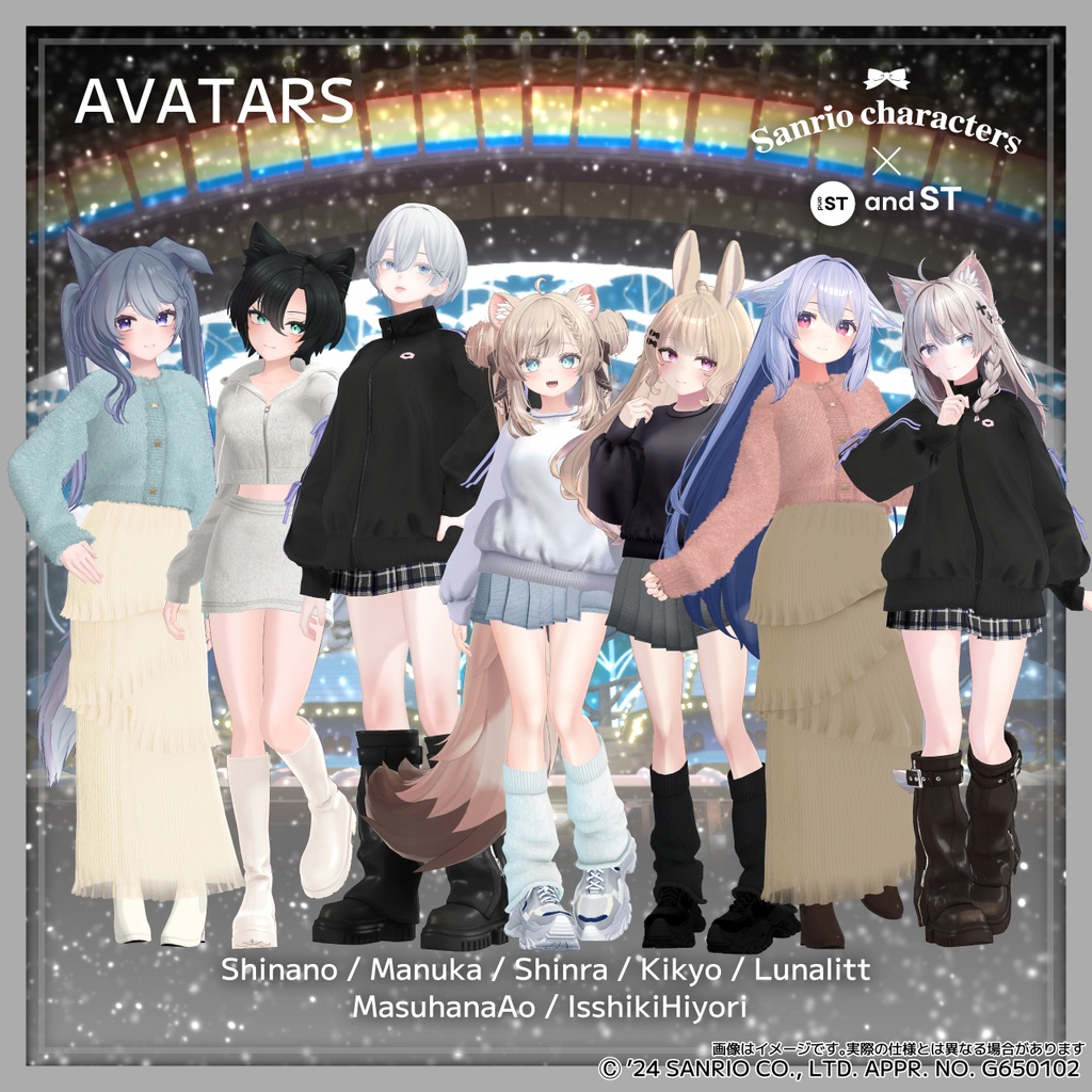 【第4弾】アンドエスティ×サンリオキャラクターコラボ