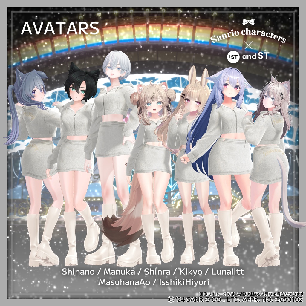 【第4弾】アンドエスティ×サンリオキャラクターコラボ