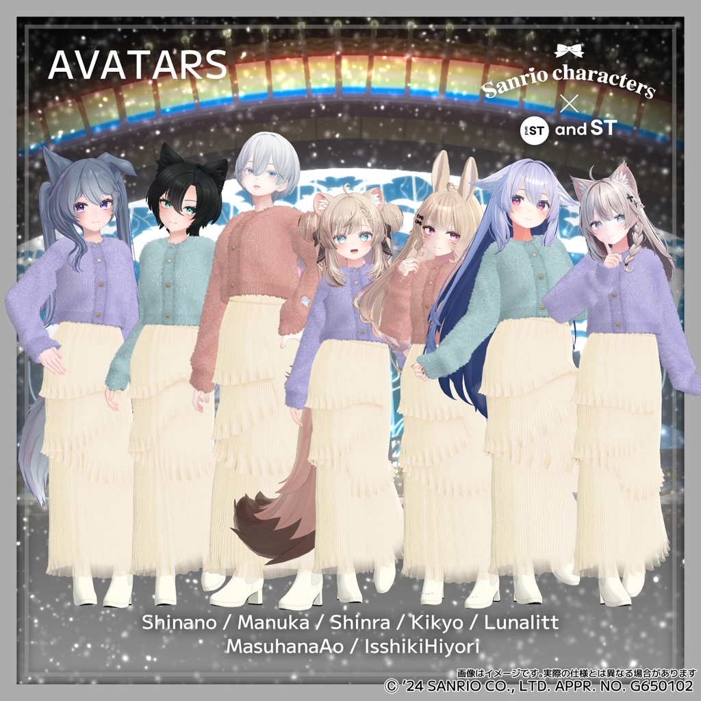 【第4弾】アンドエスティ×サンリオキャラクターコラボ