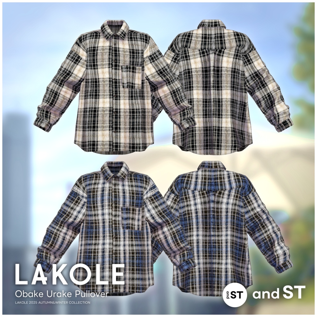 and ST LAKOLE オバケウラケプルオーバー
