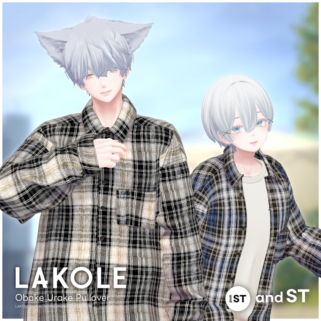 and ST LAKOLE オバケウラケプルオーバー