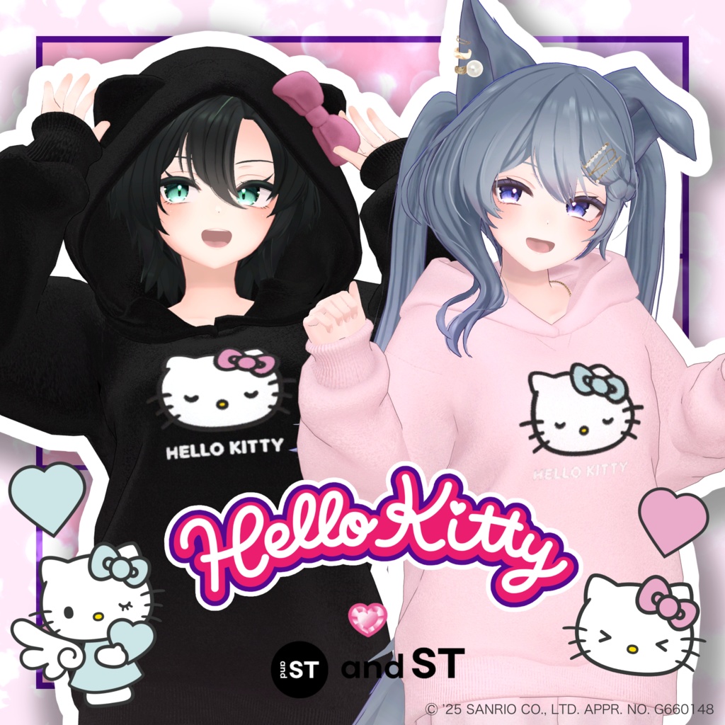 アンドエスティ×サンリオキャラクターコラボ「HELLO KITTY × and ST MAKE」