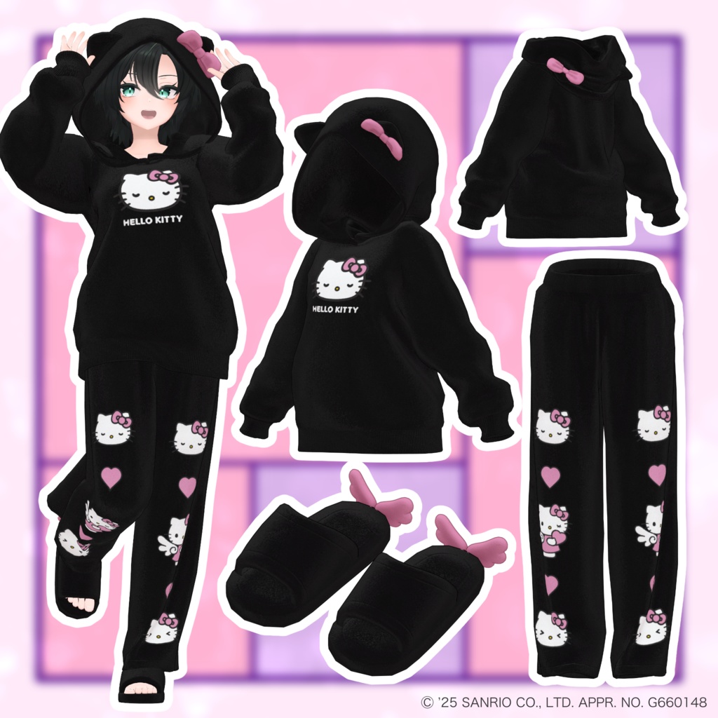 アンドエスティ×サンリオキャラクターコラボ「HELLO KITTY × and ST MAKE」