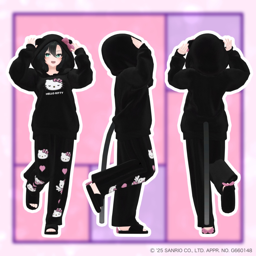 アンドエスティ×サンリオキャラクターコラボ「HELLO KITTY × and ST MAKE」