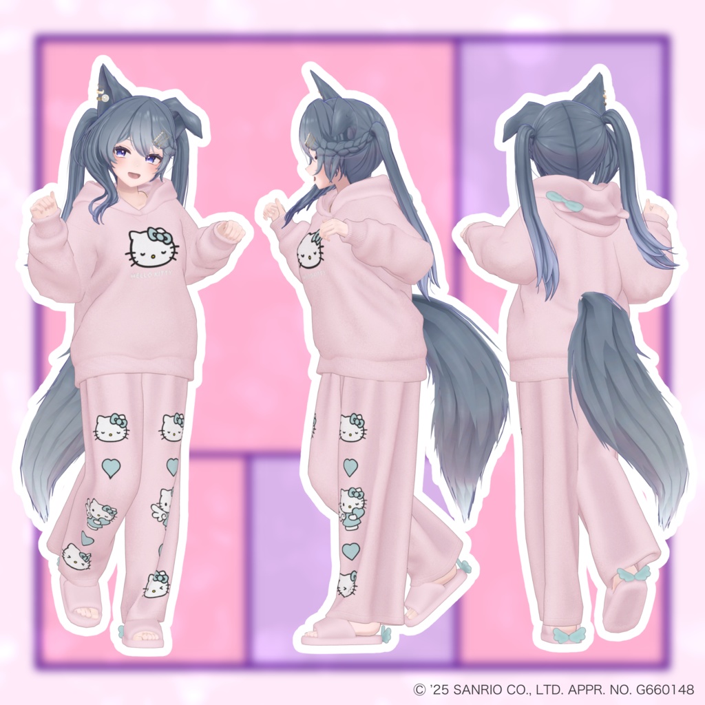 アンドエスティ×サンリオキャラクターコラボ「HELLO KITTY × and ST MAKE」