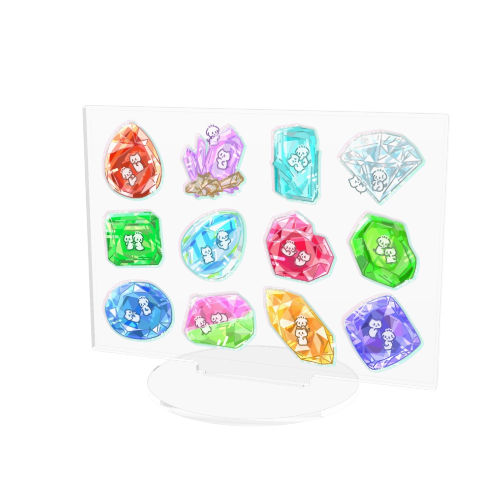 誕生石シリーズ アクリルスタンド
