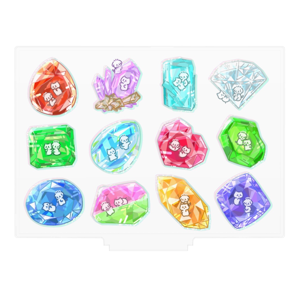 誕生石シリーズ アクリルスタンド