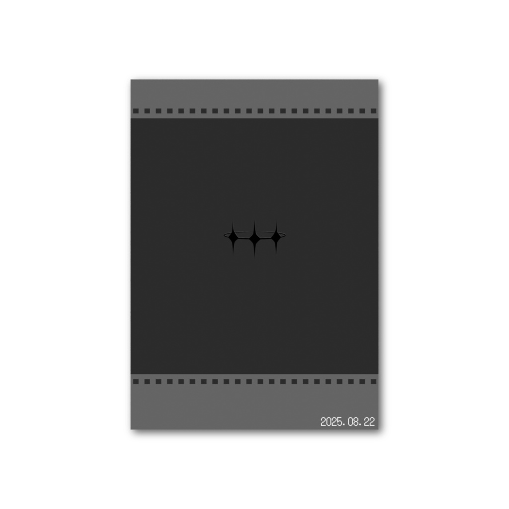 八木かぷら 誕生日記念グッズ2025 フォト風カード