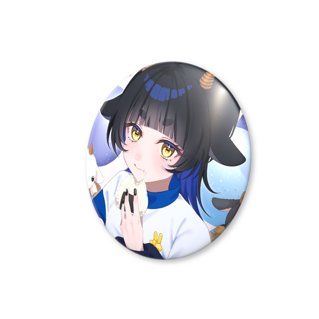 八木かぷら 誕生日記念グッズ2025 缶バッジ(ノーマル)