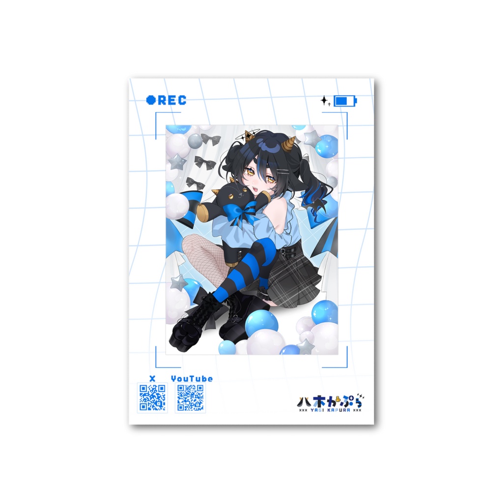 八木かぷら 誕生日記念グッズ2026 フォト風カード